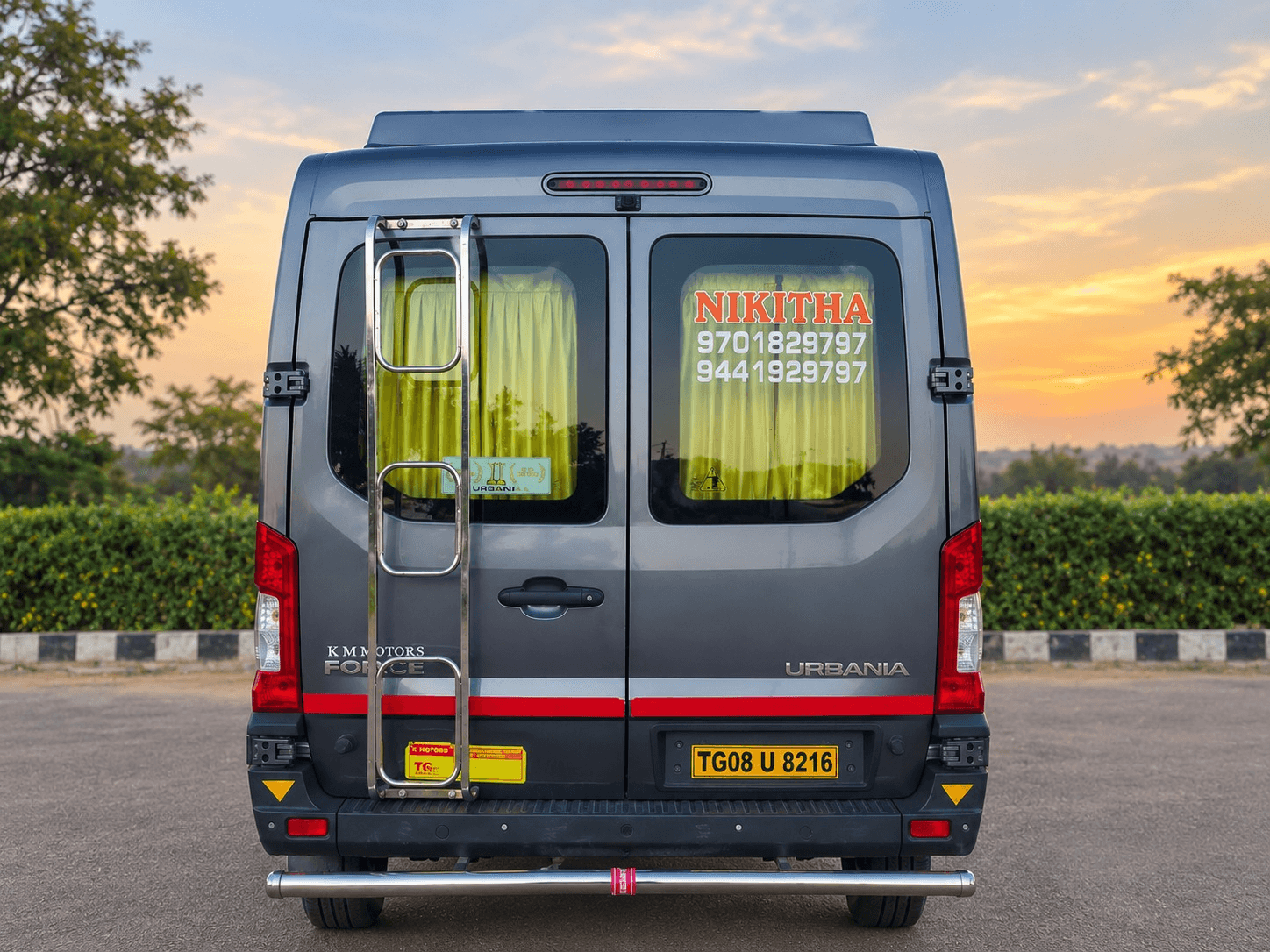 Nikitha Travels vehicle 1
