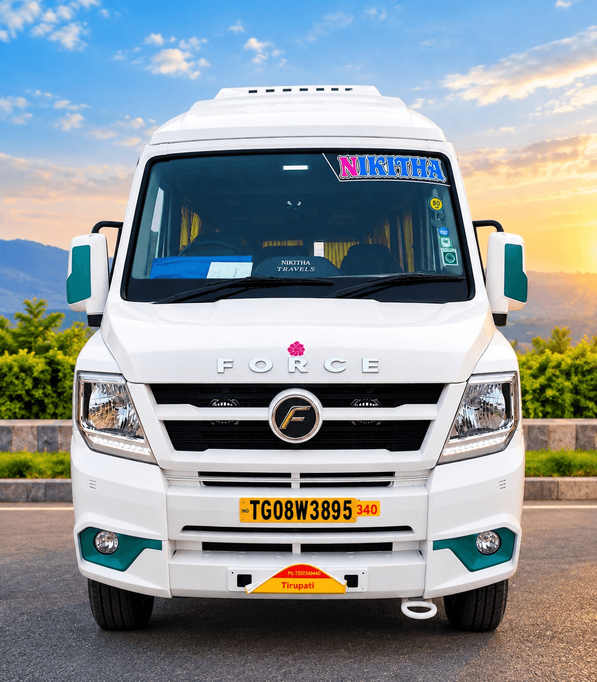 Nikitha Travels vehicle 2